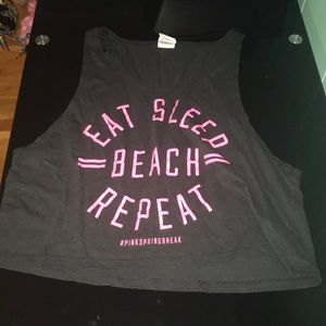 Black beach tank